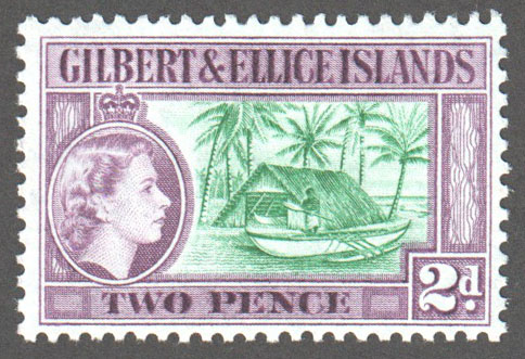Gilbert & Ellice Islands Scott 63 Mint - Click Image to Close